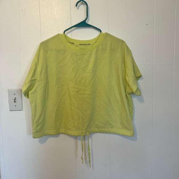 tek gear Tops - Yellow Women's Top